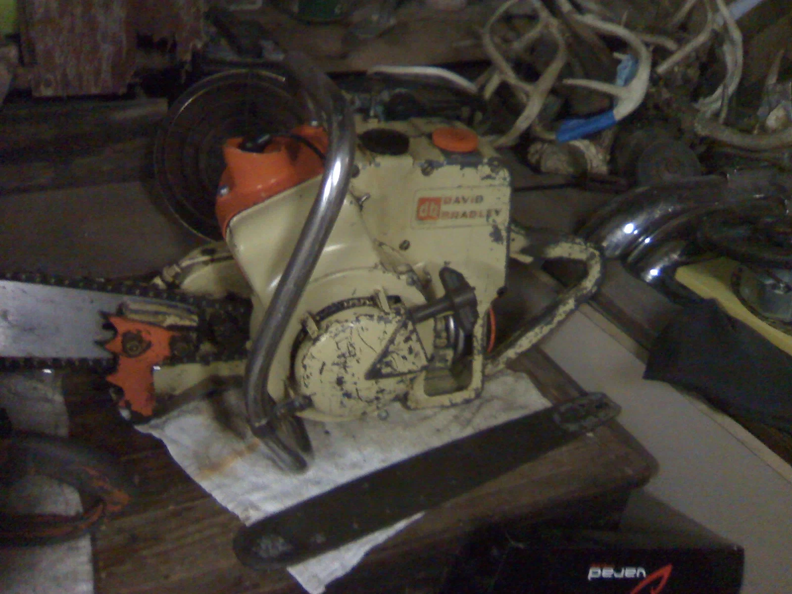 Моя старая цепная бензопила